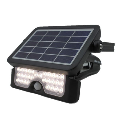 Bouwlamp met Sensor Op Zonne-Energie 5W IP65 Buitenlamp - 4000K
