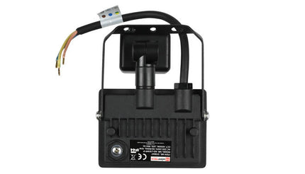 Bouwlamp met Sensor 20W IP44 Breedstraler Buitenlamp Ultra Plat - 6000K