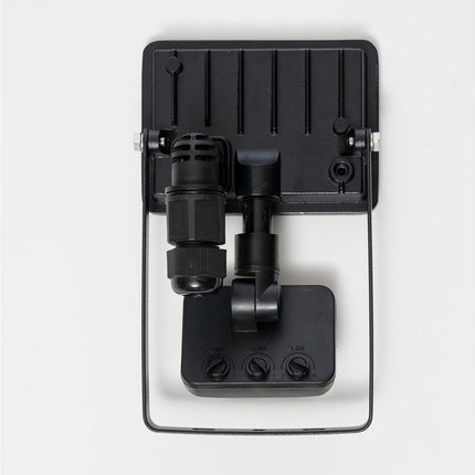 Bouwlamp met Sensor 10W IP65 Breedstraler Buitenlamp - 6000K