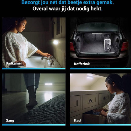 LED Beleuchtung Auf Batterien Mit Bewegungsmelder Schrankbeleuchtung Treppenbeleuchtung Nachtlicht Küchenbeleuchtung