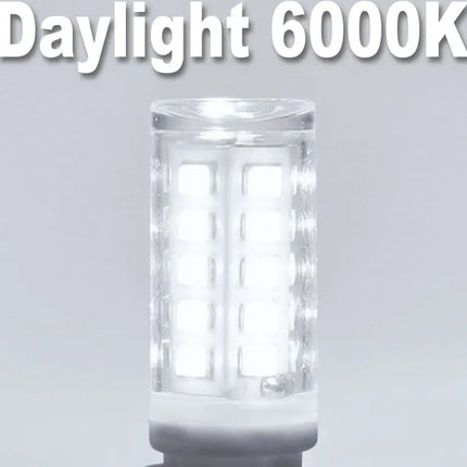 LED Lampe SMD G9 3W 6000K Kaltes klares Licht Dimmbar