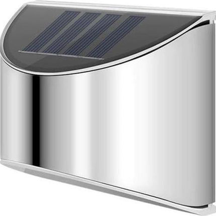 Buitenlamp RVS Zonne-Energie Wandlamp Tuinverlichting