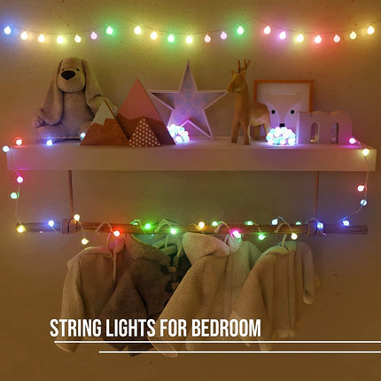 Lichtsnoer Batterij 9 Meter Sfeerverlichting RGB 50 LED's