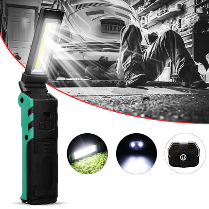 Wiederaufladbare Loop-Lampe mit Magnet mit Haken COB IP44 flexibel dimmbar