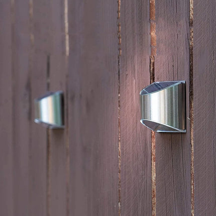 Buitenlamp RVS Zonne-Energie Wandlamp Tuinverlichting