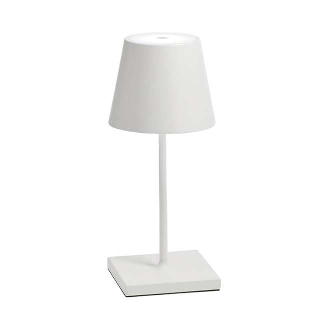 Oplaadbare Tafellamp Wit Dimbaar 26CM Aluminium Bureaulamp Waterdicht