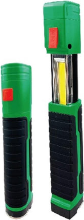 Wiederaufladbare Handlampe mit Magnet mit Haken COB 2-in-1 Dimmbar Teleskop