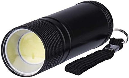 1W COB Pocket-Sized Aluminum Battery-Powered Flashlight