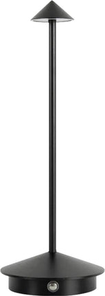 Oplaadbare Tafellamp Zwart Dimbaar 29CM Aluminium Bureaulamp Tafellamp Slaapkamer 2 Stuks