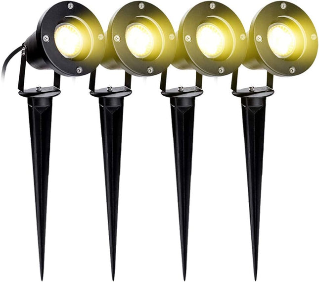 LED Prikspot Grondspot IP65 waterdicht Incl Verlichting Tuinspot 4 Stuks