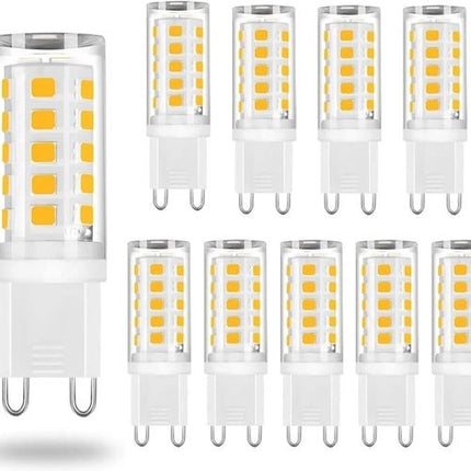 LED Lampe SMD G9 3W 6000K Kaltes Klares Licht Dimmbar 10 Stück