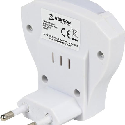 Nachtlampje 1W Schakelaar Stopcontact