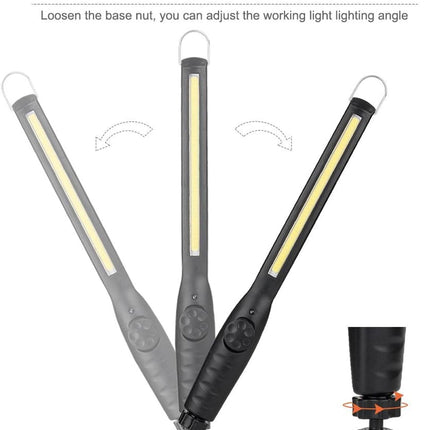 Looplamp Oplaadbaar Met Magneet Met Haak COB IPX5 Dimbaar