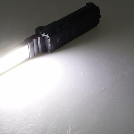 Wiederaufladbare Loop-Lampe mit Magnet mit Haken COB IP44 flexibel dimmbar