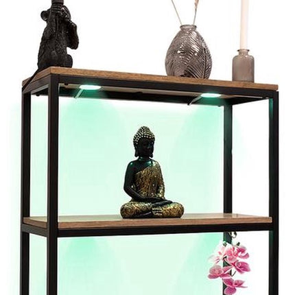 Druckknopflampe mit Fernbedienung auf Batterien Schrankbeleuchtung Treppenbeleuchtung Nachtlicht RGB weiß 6 Stück