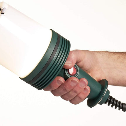 Hand lamp with hook, 5 meter cable, IP54