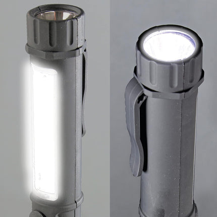 Batteriebetriebenes COB 2-in-1 Magnetlicht