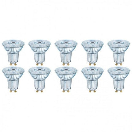 Dimbare GU10 LED lamp 5W 3000k 10 Stuks Warm wit licht Niet Dimbaar