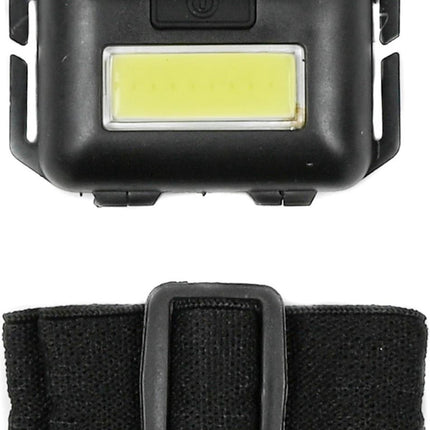 Hoofdlamp Op Batterijen 2W COB kantelbaar Verstelbaar