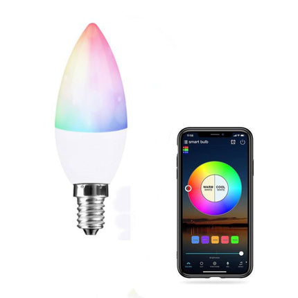 E14 Smart LED Kerzenlampe 5,5W RGB dimmbar B35