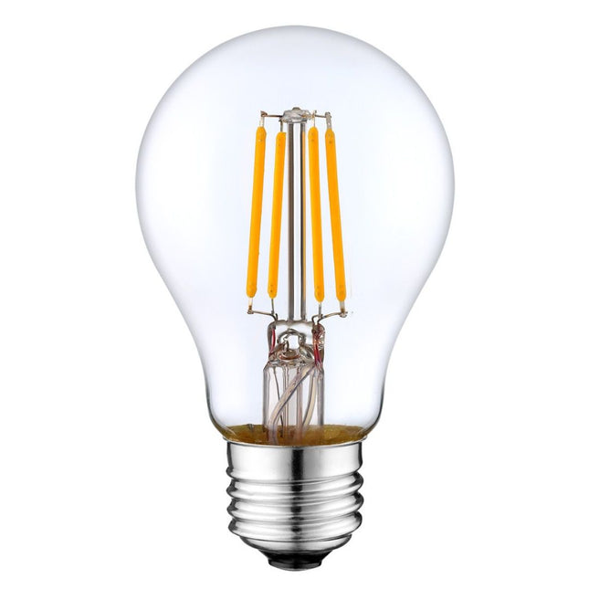 E27 LED Filament Lamp 4 Watt Transparant A60 2200K Warm Wit Licht