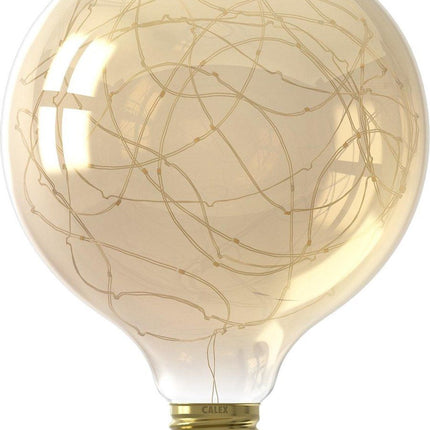 E27 LED Lampe Kupferdraht 4W E27 2200K G125 Warmweißes Licht