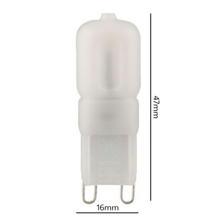 LED-Lampe SMD G9 2W 2200k Warmweißes Licht Nicht dimmbar