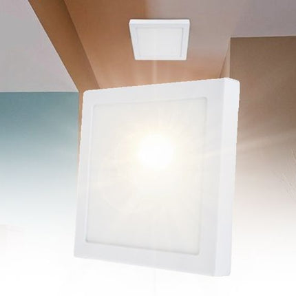 LED Plafondlamp 1350 Lumen 2700k 22 x 22 cm Wit Vierkant 18W