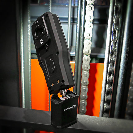 Looplamp Oplaadbaar Met Magneet Met Haak Met Docking Station Dimbaar Zwart