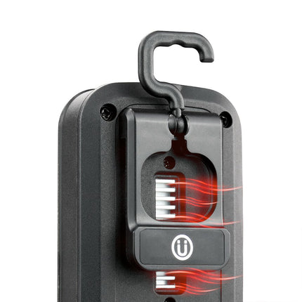 Looplamp Oplaadbaar Met Magneet Met Haak Met Docking Station Dimbaar Zwart