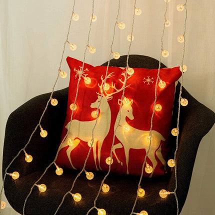 Lichtsnoer 10 Meter Sfeerverlichting Crystal Tuinverlichting 100 LED's Op Zonne-Energie