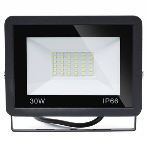 Bouwlamp 30W IP65 Breedstraler Buitenlamp - 6000K