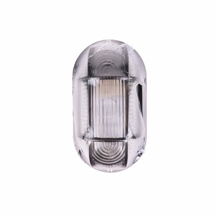 Buitenlamp Bulley Wandlamp Tuinverlichting Ovaal Zwart E27