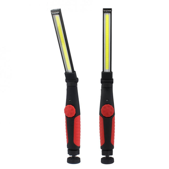 Looplamp Oplaadbaar Met Magneet Met Haak COB IPX5 Flexibel Dimbaar