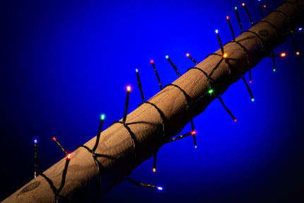 Weihnachtsbeleuchtung 25M 200 LED Lampen Stimmungsbeleuchtung RGB Adapter